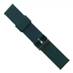 РЕМІНЕЦЬ SILICONE METAL CLAPS 20MM, PINE ЗЕЛЕНИЙ