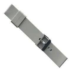РЕМІНЕЦЬ SILICONE METAL CLAPS 22MM, STARLIGHT