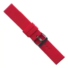 РЕМІНЕЦЬ SILICONE METAL CLAPS 22MM, ЧЕРВОНИЙ