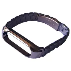 РЕМІНЕЦЬ ДЛЯ XIAOMI MI BAND 3, 4, 5, 6 3-BEAD METAL BAND ROSE GOLD