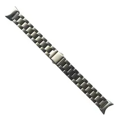 РЕМІНЕЦЬ ДЛЯ XIAOMI MI BAND 8, 9, 10 3-BEAD METAL BAND BEIGE GOLD