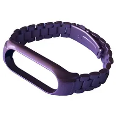 РЕМІНЕЦЬ ДЛЯ XIAOMI MI BAND 3, 4, 5, 6 3-BEAD METAL BAND РОЖЕВИЙ GOLD