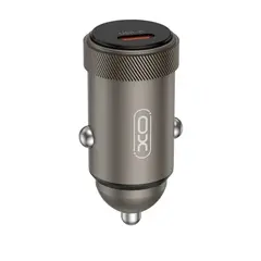 MR4_140460 Автомобільний зарядний пристрій xo cc70 mini metal single pd30w, чорний XO