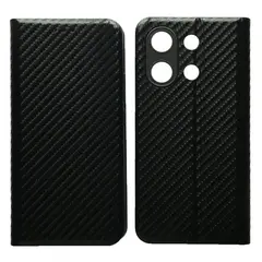 MR4_140194 Чехол-книжка carbone для redmi note 13 4g, чорний 