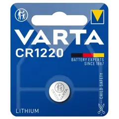 БАТАРЕЙКА VARTA CR 1220 BLISTER 1 LITHIUM (8194)