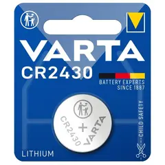 БАТАРЕЙКА VARTA CR 2430 BLISTER 1 LITHIUM (6497)