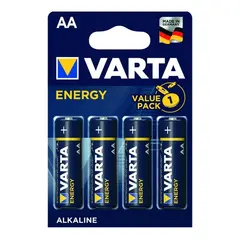 БАТАРЕЙКА VARTA ENERGY AA BLISTER 4 ALKALINE LR6 (1479)