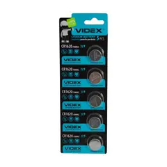 БАТАРЕЙКА VIDEX 1620 BLISTER 5