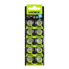 БАТАРЕЙКА VIDEX AG13 (LR44) BLISTER 10