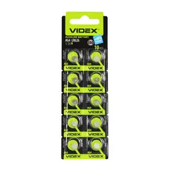 БАТАРЕЙКА VIDEX AG4 (377,626) BLISTER 10