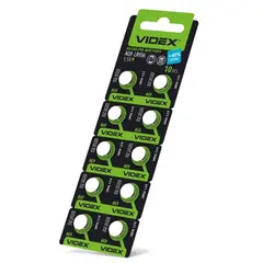 БАТАРЕЙКА VIDEX AG9 (394, 936) BLISTER 10