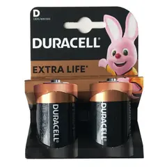 БАТАРЕЙКА DURACELL LR20 (D) BLISTER 2 (2, 20), (АРТ3096)