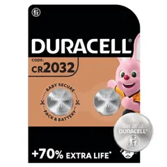 БАТАРЕЙКА DURACELL 2032 BLISTER 2 (2, 20, 200), (АРТ8634)