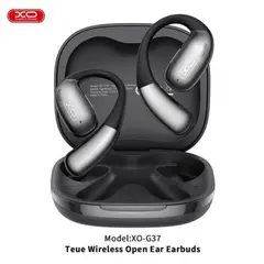 НАВУШНИКИ БЕЗДРОТОВІ XO G37 LEATHER PATTERN CHARGING COMPARTMENT AL TRANSLATE OWS HEADSET, ЧОРНИЙ