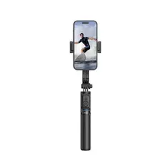 МОНОПОД XO SS13 BLUETOOTH SELFIE STICK ДЛЯ TRIPODS 106СМ, ЧОРНИЙ