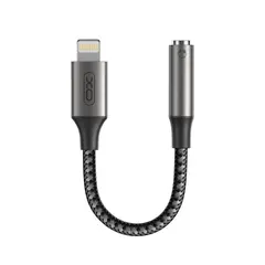 АДАПТЕР XO NB-R258C LIGHTNING TO 3.5MM МАТОВИЙ