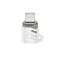 АДАПТЕР OTG XO NB256E TYPE-C FEMALE TO APPLE MALE ADAPTER (WITH LANYARD), БІЛИЙ