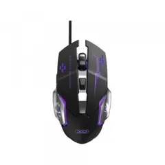 КОМПЮТЕРНА МИШКА XO M10 GAMING MECHANICAL 6-BUTTON LIGHT EMITTING WIRED MOUSE, ЧОРНИЙ