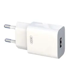 МЕРЕЖЕВИЙ ЗАРЯДНИЙ ПРИСТРІЙ XO L99 (EU) 2.4A HOME CHARGER WITH MICRO CABLE, БІЛИЙ