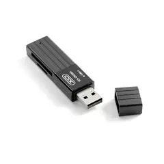 КАРТРИДЕР XO DK05A (2.0 2IN1 CARD READER), ЧОРНИЙ