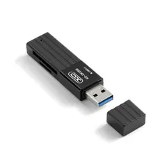 КАРТРИДЕР XO DK05B (3.0 2IN1 CARD READER), ЧОРНИЙ