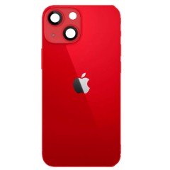 MR1_103877 Корпус телефона для iphone 13 (з кнопками та sim лоток) червоний h/c PRC