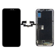 MR3_109404 Дисплей телефона для iphone x, у зборі з сенсором та рамкою (prc), чорний PRC