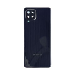 MR1_104601 Задняя часть корпуса для samsung galaxy m32 sm-m325fv черный (с стеклом камеры) PRC