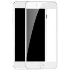 MR3_120817 Защитное стекло для iphone 7 plus, 8 plus (karerte anti-static, белый) без упаковки. PRC