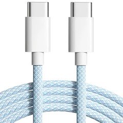 MR3_120888 Кабель pd usb type-c to type-c apple woven charge cable, 1m синій PRC