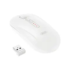 MR4_141119 Комп’ютерна мишка xo m13 tri-mode bluetooth wireless silent mouse, білий XO