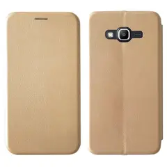 ЧОХОЛ-КНИЖКА LEVEL ДЛЯ SAMSUNG J2 PRIME (G532) GOLD