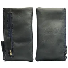 MR4_141272 Чохол-кисет на блискавці універсальний 6 дюймов синій 067-1 (дві блискавки) 