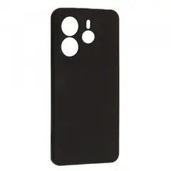 ЧОХОЛ SILICONE CASE CAMERA (NO LOGO) ДЛЯ REDMI NOTE 14 4G EU, ЧОРНИЙ