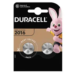 БАТАРЕЙКА DURACELL 2016 BLISTER 2 (2, 20, 200), (АРТ8718)