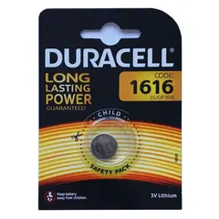 БАТАРЕЙКА DURACELL 1616 BLISTER 1 (1, 10), (АРТ1985)