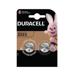 БАТАРЕЙКА DURACELL 2025 BLISTER 2 (2, 20, 200), (АРТ8417)