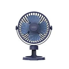 ВЕНТИЛЯТОР XO MF78 4-INCH DESKTOP, BRACKET ADJUSTABLE ANGLE FAN 1200MAH СИНІЙ
