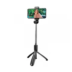 МОНОПОД XO SS08 BLUETOOTH SELFIE-STICK, ЧОРНИЙ