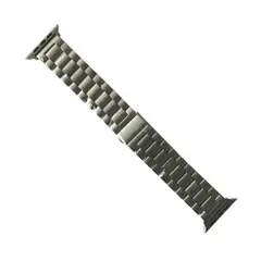 РЕМІНЕЦЬ ДЛЯ APPLE WATCH 3-BEAD METAL BAND 38, 40MM, СІРИЙ