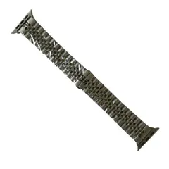 РЕМІНЕЦЬ ДЛЯ APPLE WATCH ROLEX 5-BEAD BRACELET 38, 40MM, СІРИЙ