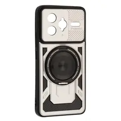 ЧОХОЛ PROTECTIVE RING MAGSAFE ДЛЯ XIAOMI POCO F7 ULTRA SPACE, СІРИЙ