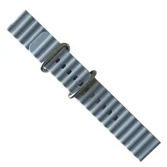 РЕМІНЕЦЬ OCEAN BAND 22MM, CLOUDY, СІРИЙ