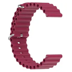 РЕМІНЕЦЬ OCEAN BAND 22MM, WINE ЧЕРВОНИЙ