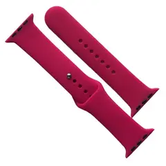 РЕМІНЕЦЬ ДЛЯ APPLE WATCH SILICONE 38, 40, 41 2IN1 (61) POMEGRANADE