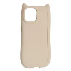 ЧОХОЛ CAT ДЛЯ IPHONE 15 CREAM
