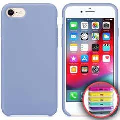 MR4_141789 Чохол silicone case full copy для iphone 7, 8 (5) lilac cream 