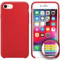 MR4_141794 Чохол silicone case full copy для iphone 7, 8 (14) червоний 
