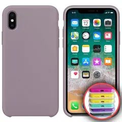 MR4_141807 Чохол silicone case full copy для iphone x, xs (7) lavander 