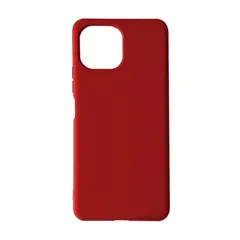 MR4_142057 Чохол silicone case full для xiaomi mi 11 lite червоний 